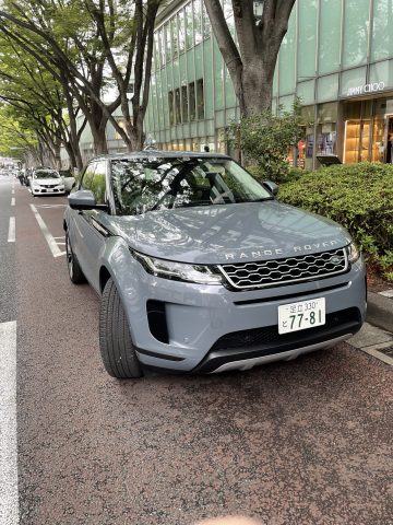 ご案内車両にローバーが！